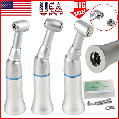 NSK Style Dental Slow Low Speed Contra Angle Handpiece Push Button Attach E Type $14.90