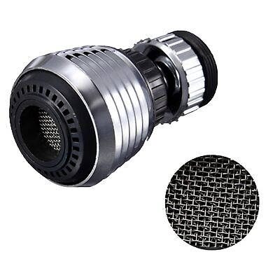 360° Rotate Swivel Faucet Nozzle Filter Water Saving Aerator Faucet Head Kitchen $7.89