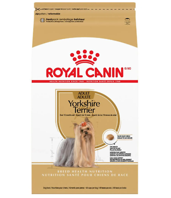 #ad Royal Canin Breed Health Nutrition Yorkshire Terrier Adult Dry Dog Food 10 lb $40.16