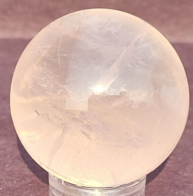 #ad Rose Quartz Sphere Ball Orb Crystal Chakra Gemstone $6.75