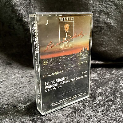 #ad Frank Sinatra W Quincy Jones LA Is My Lady Cassette Tape 1984 Bristol $3.99