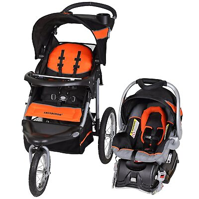 #ad Baby Trend Expedition Jogger Travel System Millennium Orange $350.05