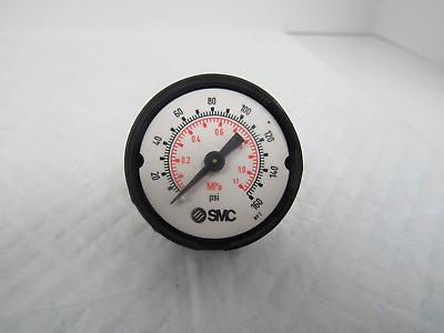 #ad SMC GAUGE 0 160 PSI MISSING GLASS COVER $5.00
