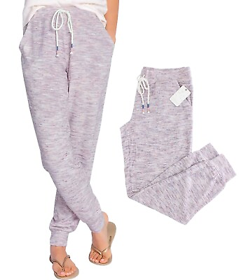 #ad PJ Salvage Women#x27;s Lounge Pants Jogger Sleepwear Pajama Spaced Out Multi Pink $19.99