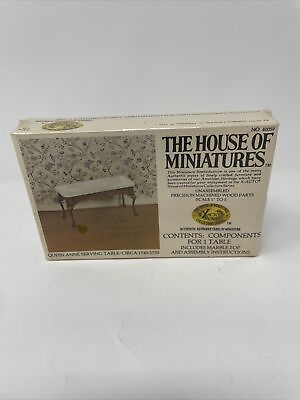 #ad The House Of Miniatures Queen Anne Serving Table Circa 1740 1750 $30.95