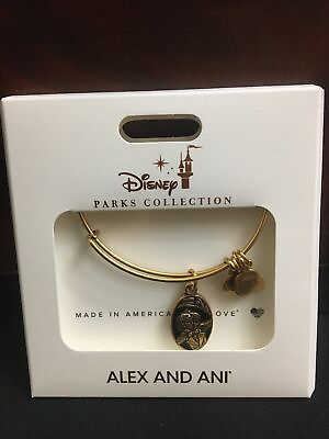 Disney#x27; ALEX AND ANI Haunted Mansion 50th Anniversary Hitchhiking Ghost Bracelet $74.95