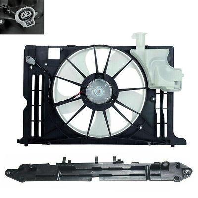 #ad Fit 2014 2016 2017 2019 Toyota Corolla SE LE XSE Radiator Condenser Cooling Fan $70.99