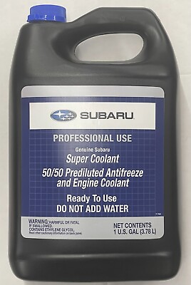 #ad Genuine OEM Subaru Super Coolant Prediluted SOA868V9272 1 Gallon Pre Mixed $41.99