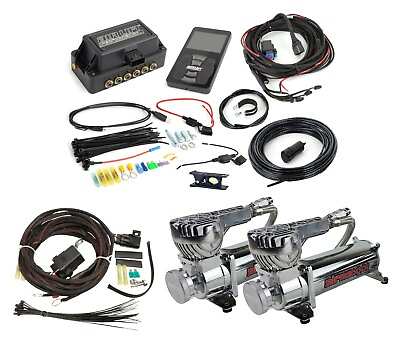 #ad Air Lift Performance 3P 27685 3 8quot; Package w airmaxxx 580 Compressor amp; Harness $2219.88