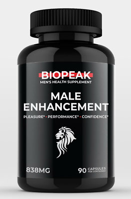 #ad Biopeak Male Enhancement bio peak male supplement 90Caps New last longer BiggerD $39.99