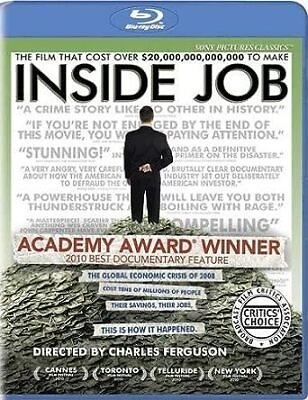 #ad New Inside Job Blu ray $10.00