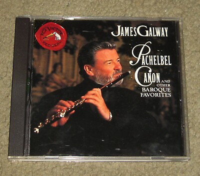 #ad James Galway Pachelbel Canon And Other Baroque Fovorites CD 1994 $9.99