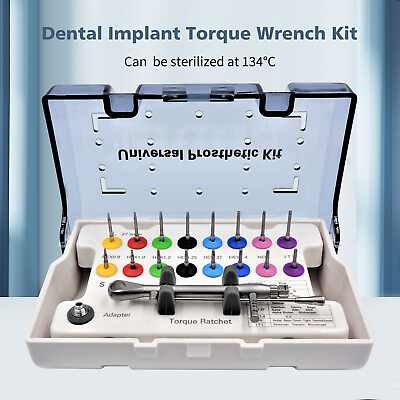 #ad Universal Dental Implant Screw Removal Kit Screw Driver Autoclavable Tool $129.00