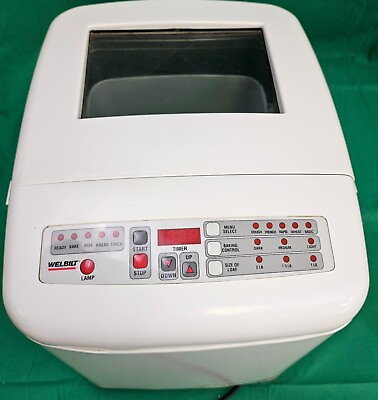 #ad Welbilt 2LB Loaf Automatic Bread Maker Machine AMB6000 With Cover Works $39.94