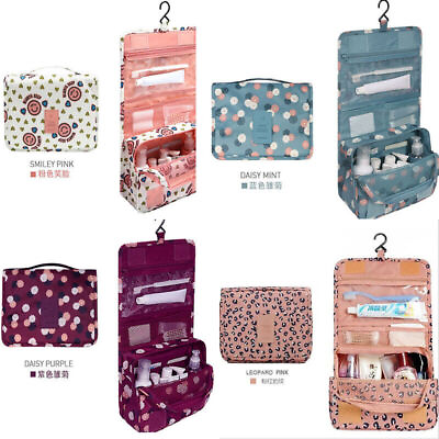#ad Bag Hanging Kit Large Cosmetic Essentials Organizer Toiletry Waterproof $5.52