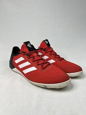 Adidas Ace Tango 17.2 TF Turf Indoor Soccer Black Red Men’s Sz 11 #ad $39.00