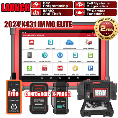 #ad Launch X431 IMMO ELITE PLUS PRO 5 Key Programming Full System Diagnostic Scanner $1145.00