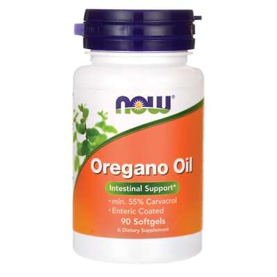 #ad NOW Foods Oregano Oil Softgels 90 Sgels $14.49