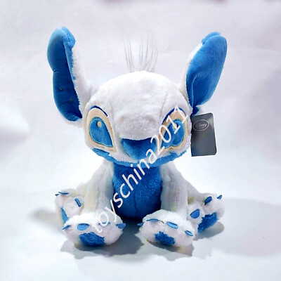 #ad NEW Disney Lilo amp; Stitch Winter White Stitch Plush Toy Gift Rare 30cm $32.63