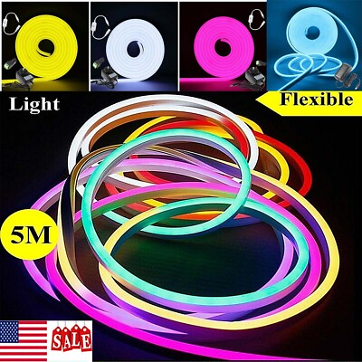 #ad LED Strips Lights 5m 10m Colour Changing Lights Strips with Remote Bedroom Party $13.57