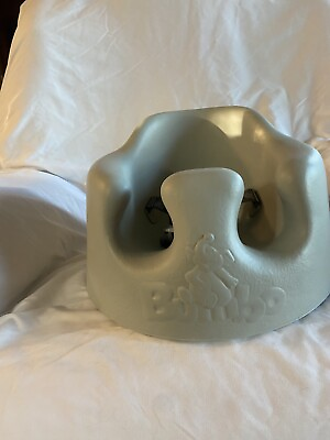 #ad Bumbo Baby Floor Seat With Adjustable Safety Restraint Strap Belt In Gray $25.00