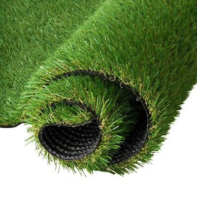 #ad Artificial Turf Grass 6.7ft x 16.ft x 1.18quot; Outdoor Rug Decor fake grass in roll $163.99