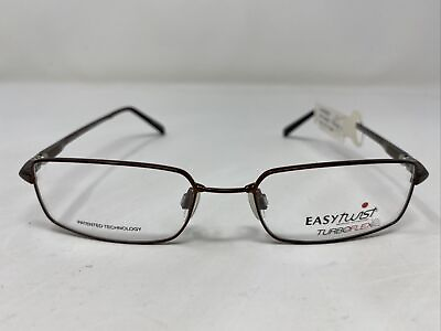 #ad Easy Twist MOD EASYTWIST 903 10 51 17 135 Brown Full Rim Eyeglasses Frame MC42 $85.00