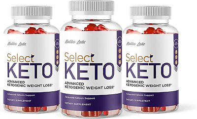 #ad Select Keto Advanced Plus Ketogenic Weight Loss ACV Gummies 3 Pack $34.72