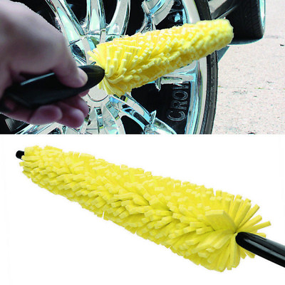 #ad 1Pcs Sponge Wheel Tire Rim Scrub Cleaning Brush Car Wash Washing Cleaning Tool $1.89