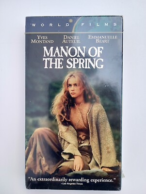 #ad Manon of the Spring VHS 1987 Factory Sealed English Subtitles Vintage $9.99