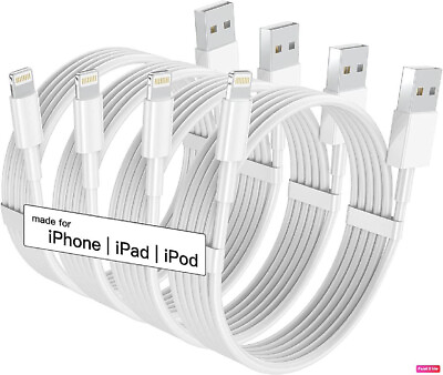 2 PACK 3 FT USB Data Fast Charger Cable For Apple iPhone 6 7 8 X 11 12 13 14 MAX $2.99