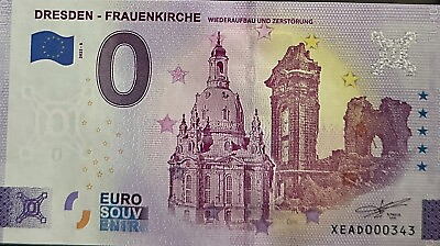 #ad Ticket Dresden Frauenkirche Germany 2023 Number Radar 343 $11.51