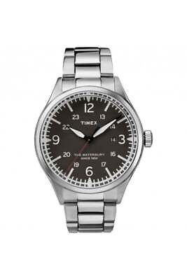 Timex Men#x27;s Classic Black Dial Analog Waterbury Traditional Watch TW2R38700 $72.00