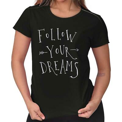#ad Follow Your Dreams Motivational Inspiring Graphic T Shirts for Women T Shirts $19.99