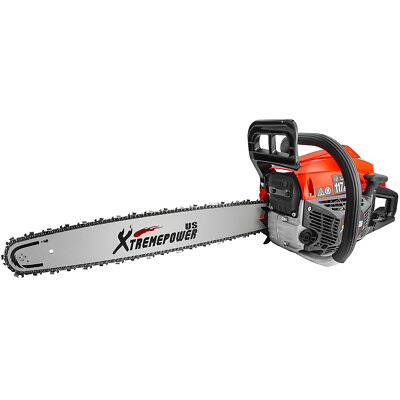 57CC 22quot; Gasoline Chainsaw Powered Wood Cutting Engine Gas Crankcase Chain Saw #ad $129.95