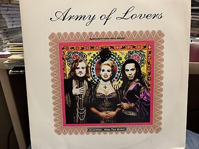 #ad ARMY OF LOVERS CRUCIFIED RIDE THE BULLET 12quot; LP 1992 GIANT 9 40351 0 $14.99