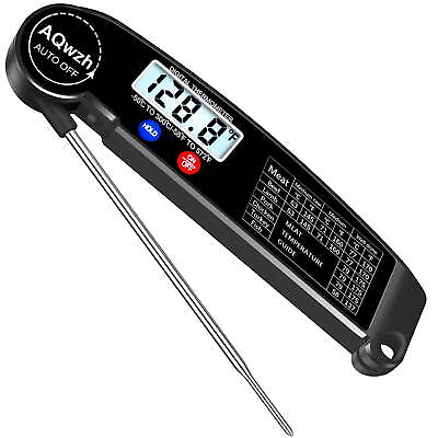 #ad Instant Read Meat Thermometer Kitchen BBQ Grill Smoker Meat Food Temperature $18.99