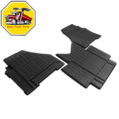 All Weather Heavy Duty Rubber Floor Mats Set 3PCS For Freightliner Cascadia $119.99