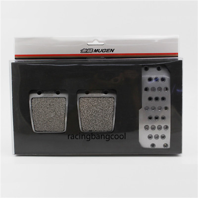#ad Racing Mugen Pedals Foot Rest Accelerator Brake Pedal Clutch Pedals for Honda $23.49