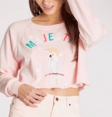 WILDFOX Majestic Crop in Crystal Rose $29.98