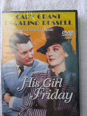 #ad His Girl Friday DVD New DVD Cary GrantRosalind RussellRalph BellamyGene L $8.21