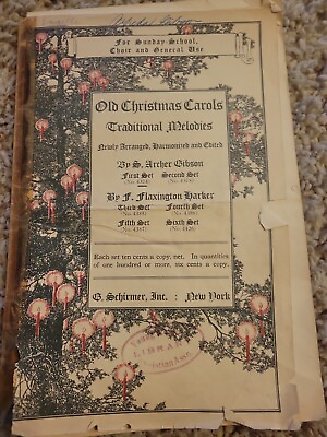 #ad Old Christmas Carols Traditional Melodies Newly Arranged and Ha $14.88