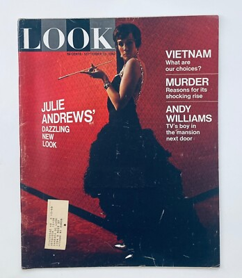 VTG Look Magazine September 19 1967 Vol 31 No. 19 Julie Andrews Cover $19.95