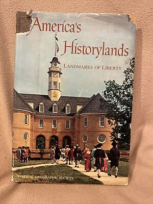 #ad America#x27;s Historylands Touring Our Landmarks of Liberty American History Book $16.95