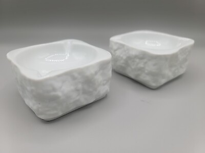 #ad Seltmann Weiden Ashtray Bavaria White Porcelain Bisque W Germany Vtg Mid Century $24.99