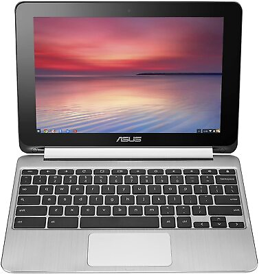 #ad ASUS 10.1 inch Touch Chromebook Flip C100PA DB02 1.8GHz 4GB 16GB GOOD $41.00