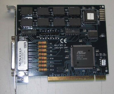 #ad Sealevel systems PCI relay board p n 8011 rev. B $60.00