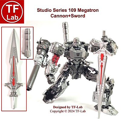 #ad #ad Studio Series SS 109 Megatron Cannon Sword Upgrade Kit Transformers Bumblebee $15.19