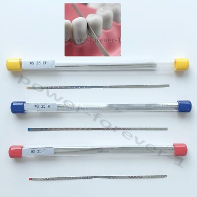 #ad Dental IPR Strip Polishing Surface Diamond Sand Strips Double Side 15 30 45um $50.22