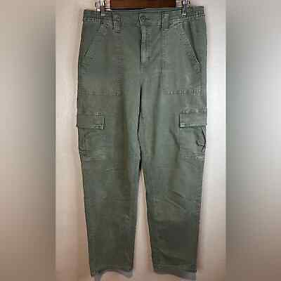 American Eagle Outfitters Green Cargo Pants Womens Size 12 $30.00